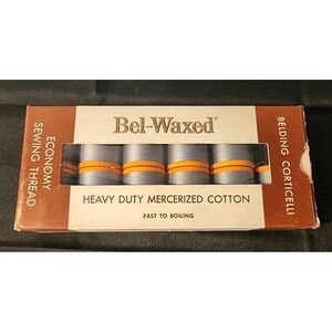 Box Of 11 Vntg Belding Corticelli Bel-walked Thread Spools 1986 Slate